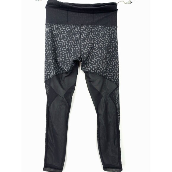 Lululemon Running in the city 7/8 tight Full on Luxtreme heathered Net  Size‎ 6 - Picture 3 of 8